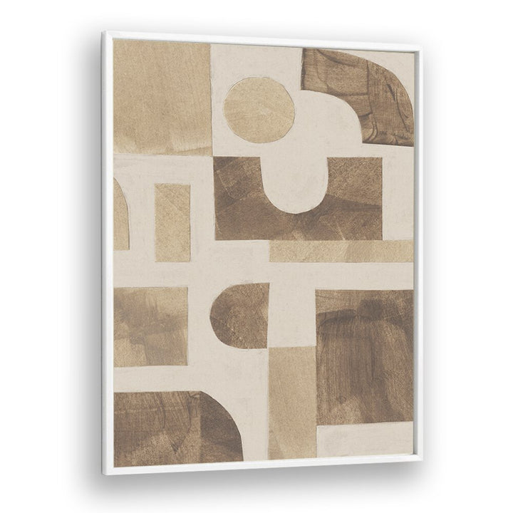 puzzle II by alisa galitsyna geometric art prints geometric paintings in White Plain Frame