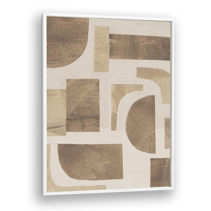 puzzle III by alisa galitsyna geometric art prints geometric paintings in White Plain Frame