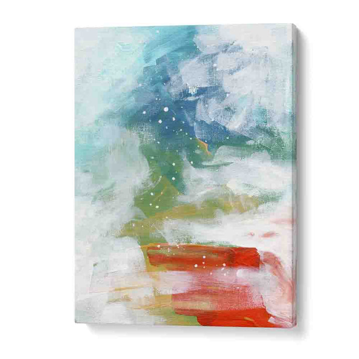 rainy rainbow by ejaaz haniff abstract art prints in Gallery Wrap