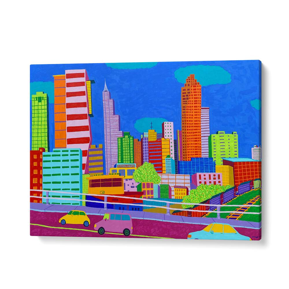 raleigh landscape art prints in Gallery Wrap