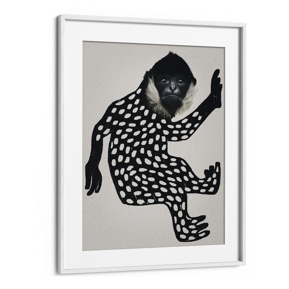 rebellion no.iiby gabriella roberg wall art prints in White Frame With Mount