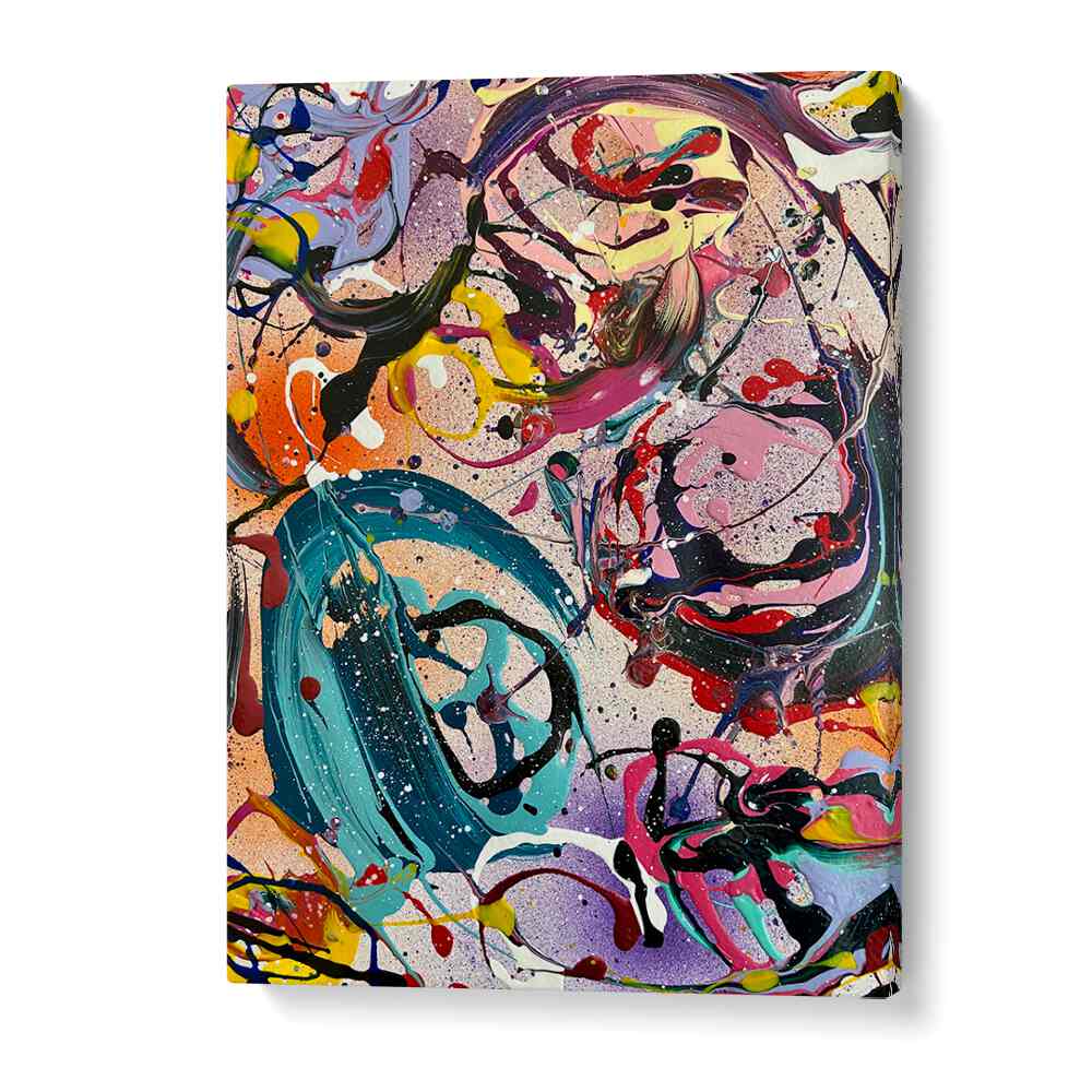 rei abstract paintings in Gallery Wrap