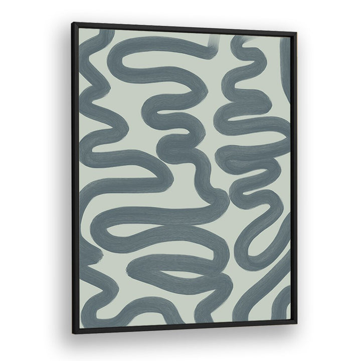 renovare by yopie studio abstract art paintings in Black Plain Frame