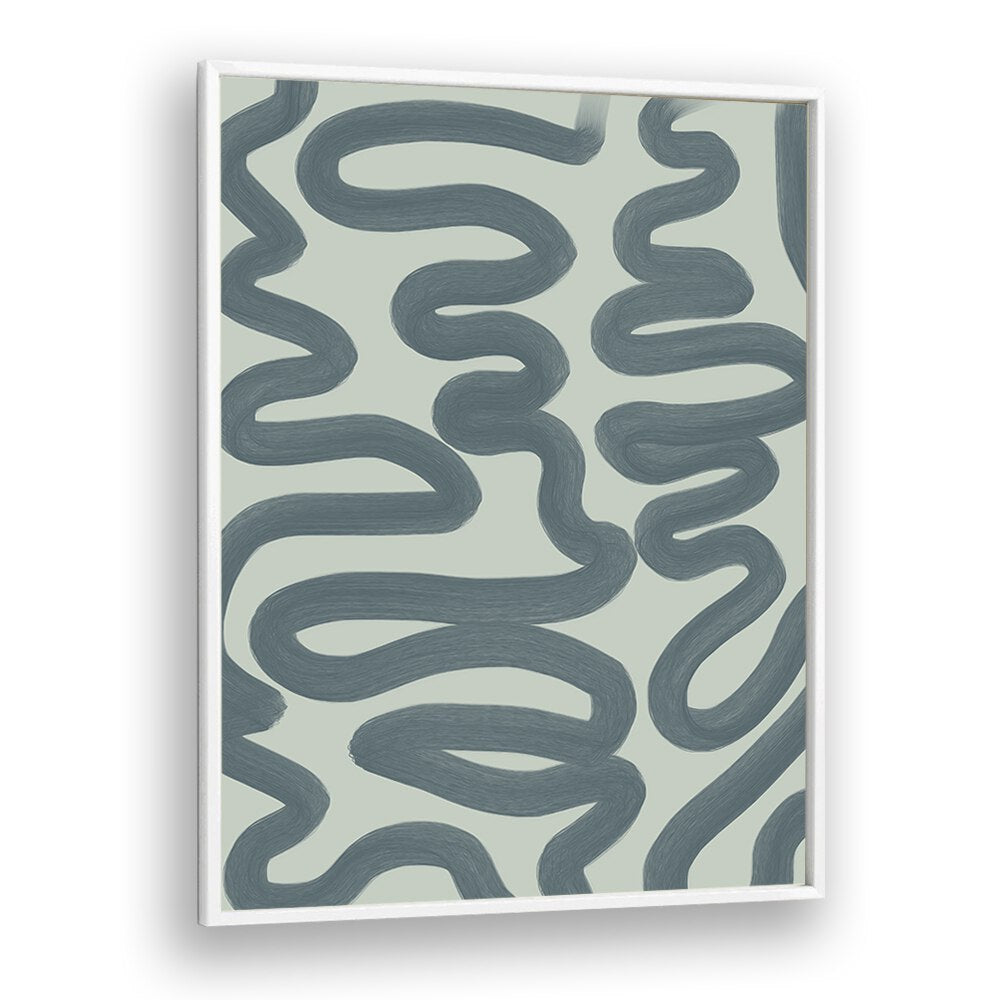 renovare by yopie studio abstract art paintings in White Plain Frame