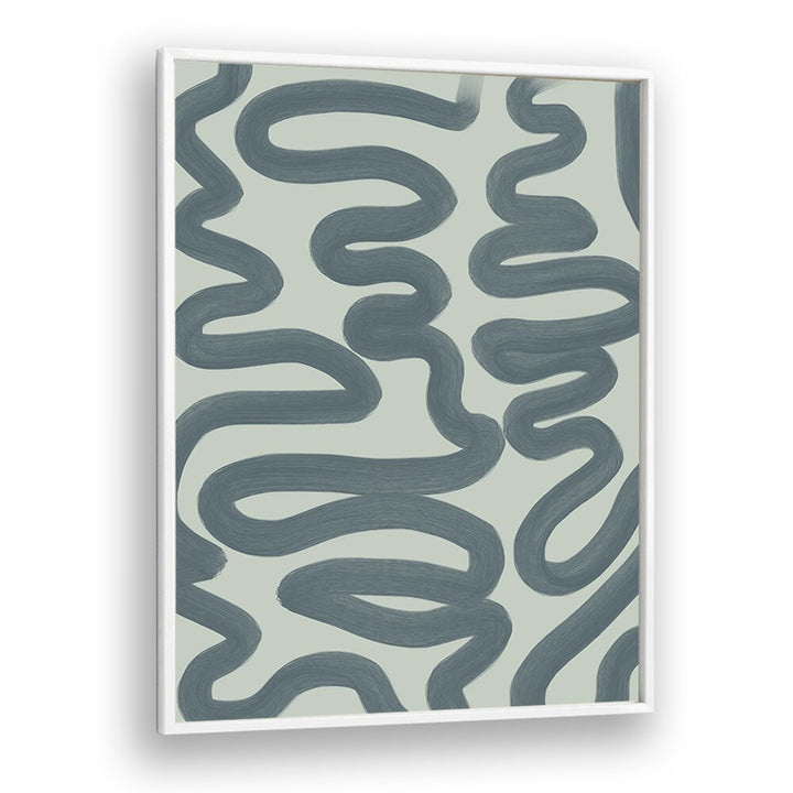 renovare by yopie studio abstract art paintings in White Plain Frame