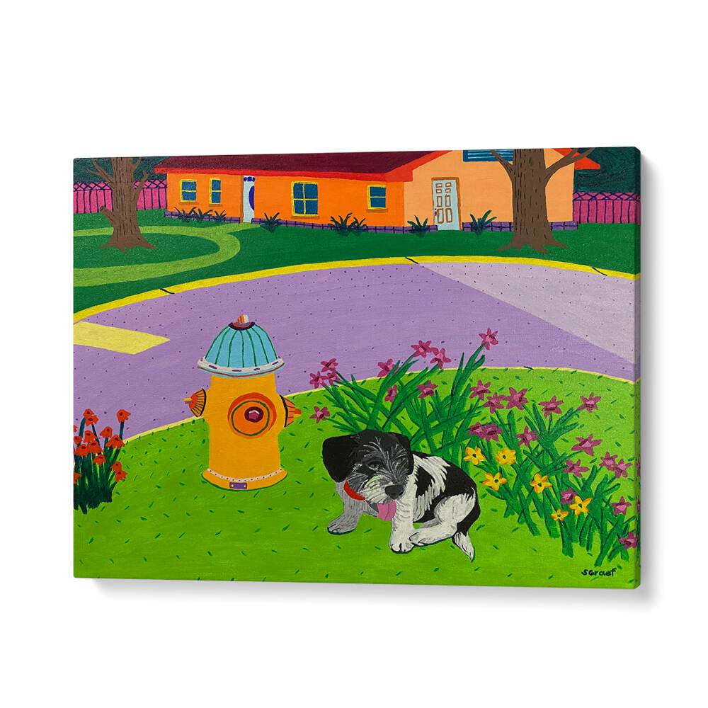 rex landscape art prints in Gallery Wrap