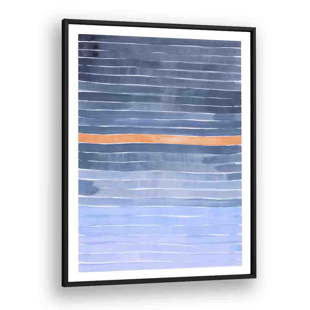 riptide by ejaaz haniff abstract art prints in Black Plain Frame