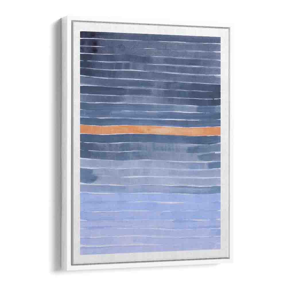 riptide by ejaaz haniff abstract art prints in White Floater Frame