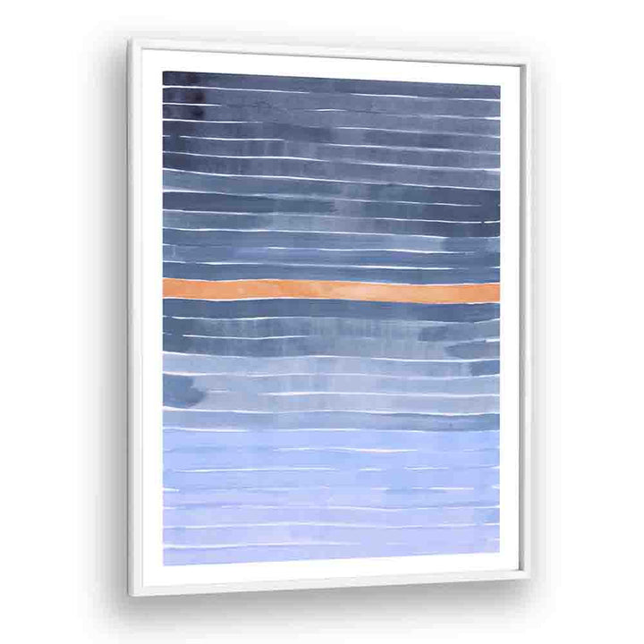 riptide by ejaaz haniff abstract art prints in White Plain Frame