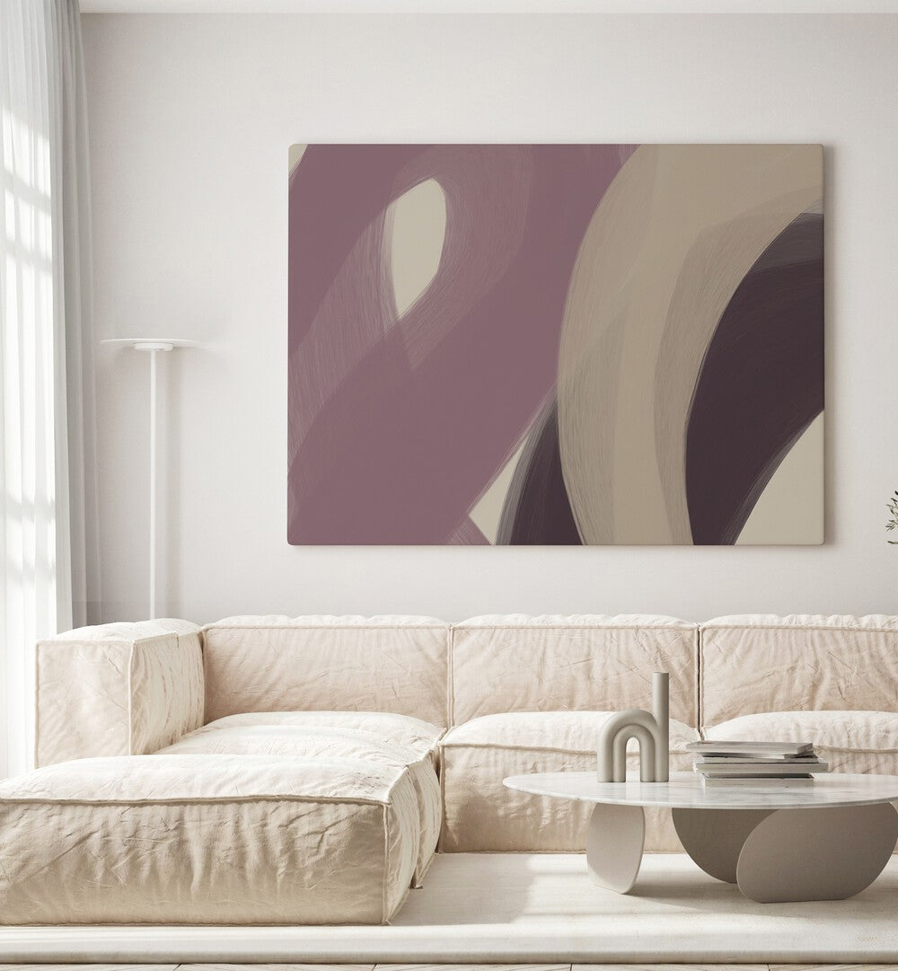 romy by yopie studio abstract art paintings Artwork I placed on a wall