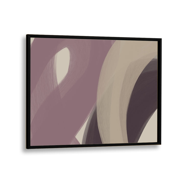 romy by yopie studio abstract art paintings in Black Plain Frame