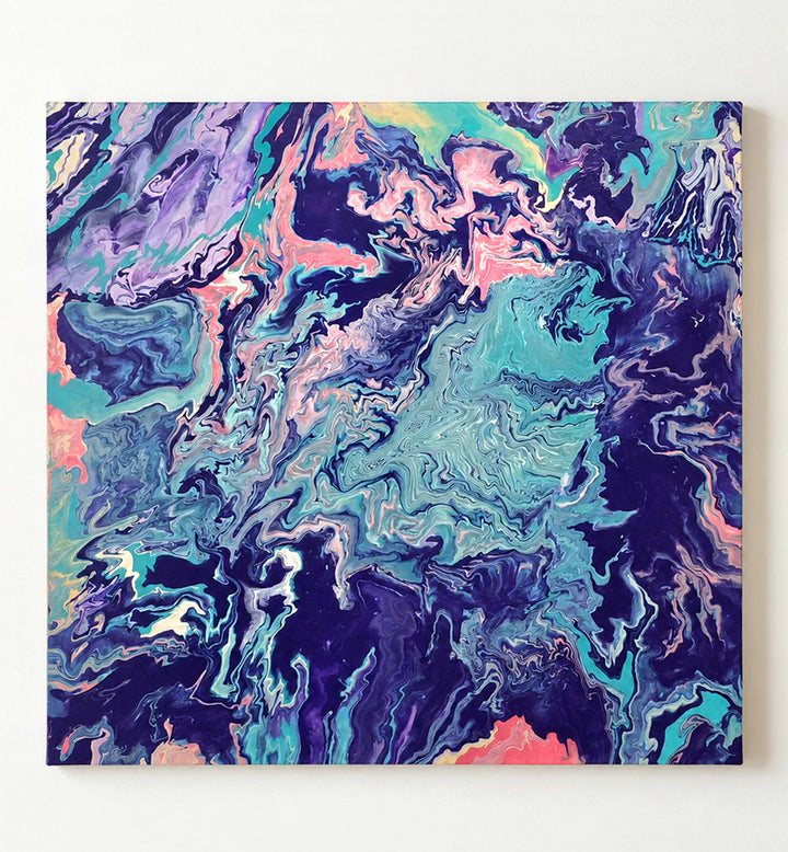 AQUA NOCTURNE I  , HANDMADE ARTWORKS