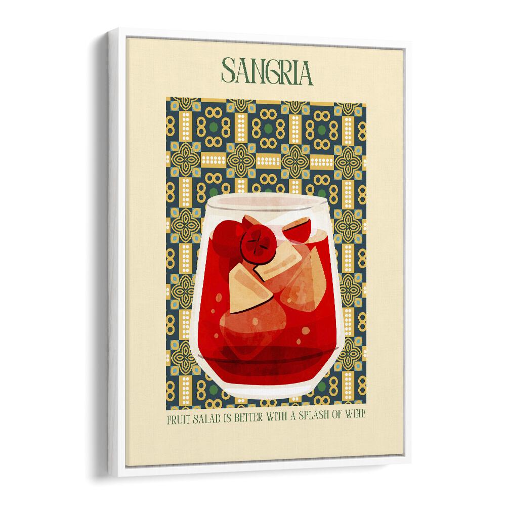 sangria ii kitchen posters kitchen art prints in White Floater Frame