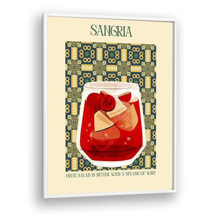 sangria ii kitchen posters kitchen art prints in White Plain Frame