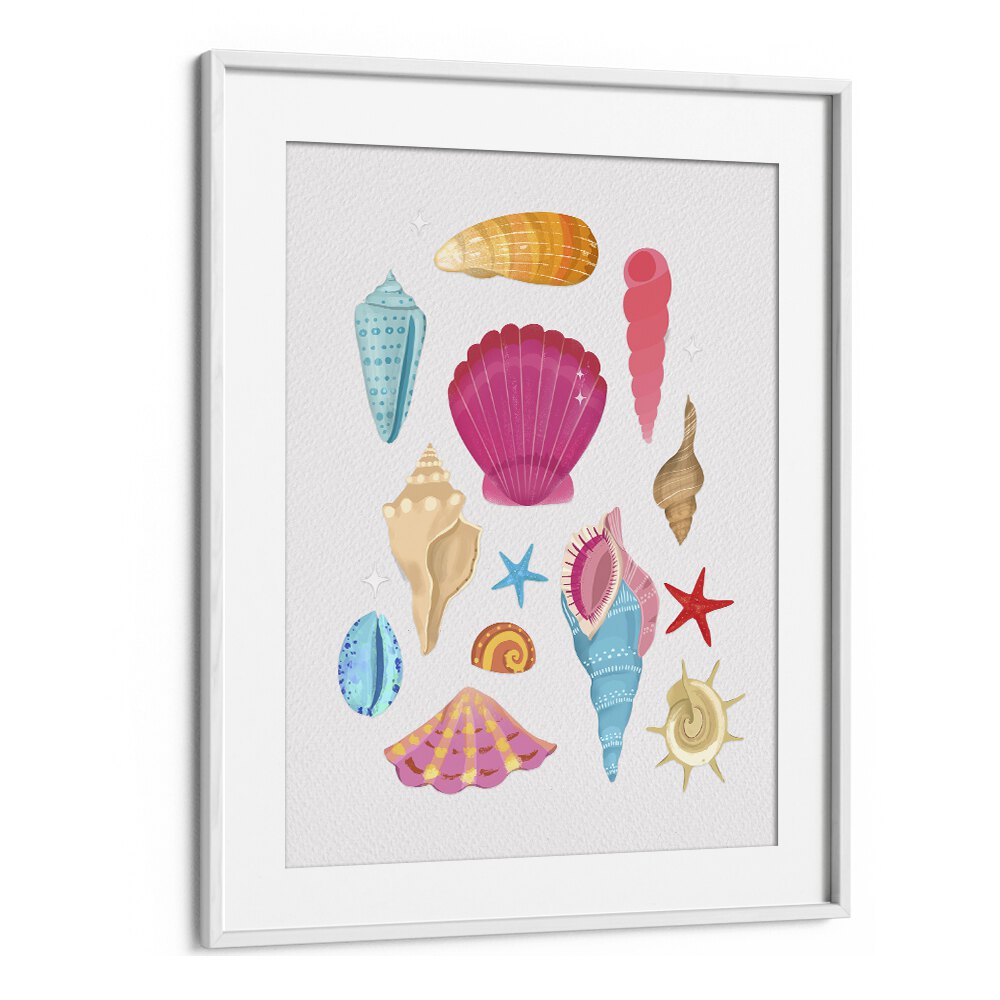 seashells by petra lidze beach prints Artwork I