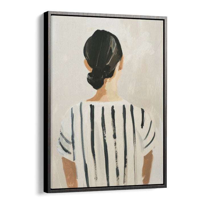 serene reflections electric wall art prints in Black Floater Frame