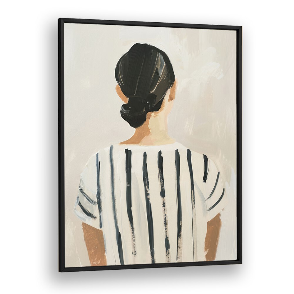 serene reflections electric wall art prints in Black Plain Frame