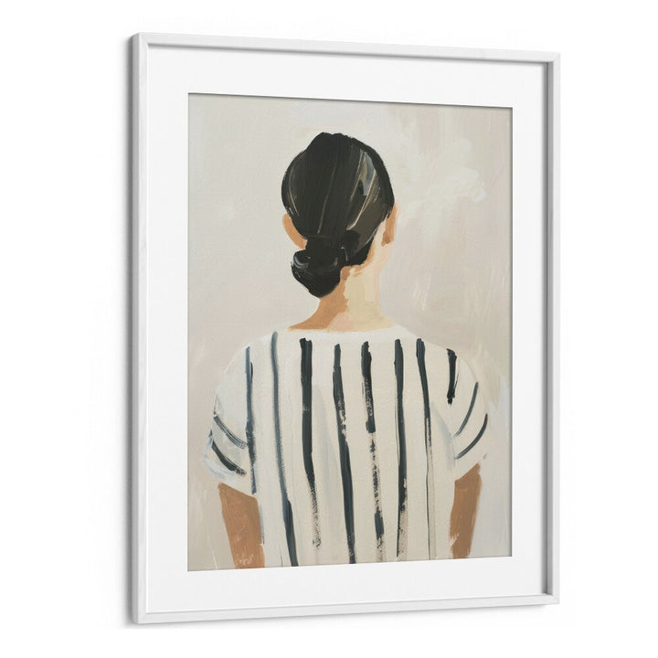 serene reflections electric wall art prints in White Frame With Mount