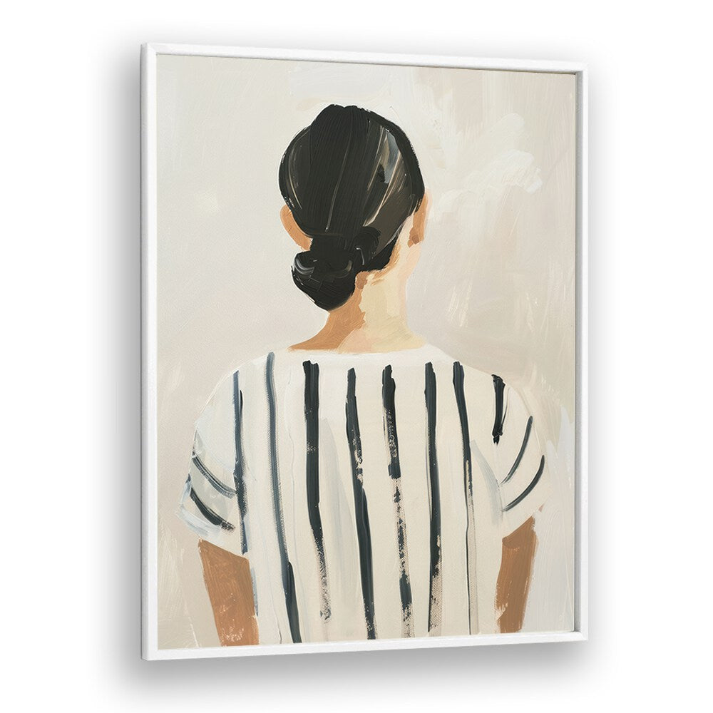 serene reflections electric wall art prints in White Plain Frame