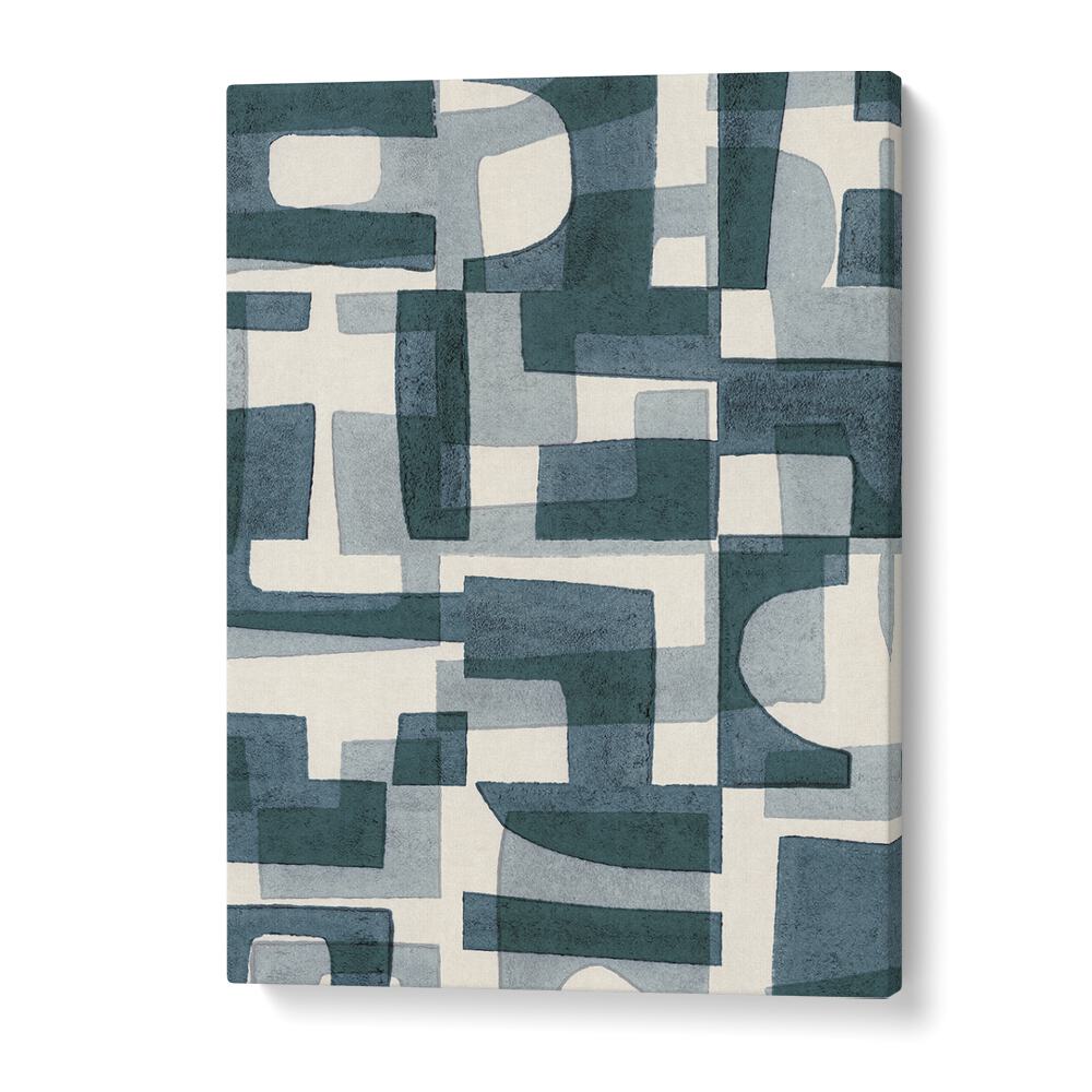 shapes a shadows i by alisa galitsyna geometric prints geometric paintings in Gallery Wrap