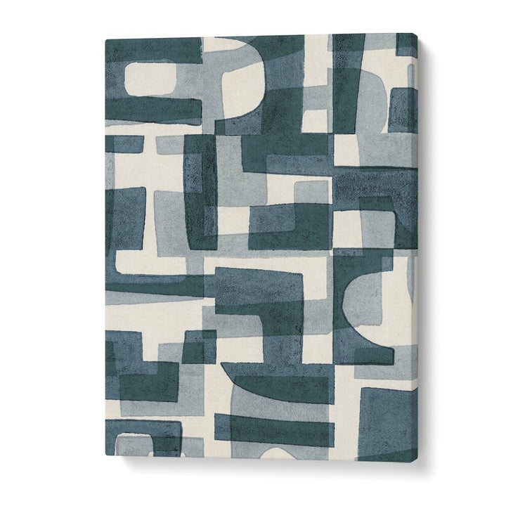 shapes a shadows i by alisa galitsyna geometric prints geometric paintings in Gallery Wrap