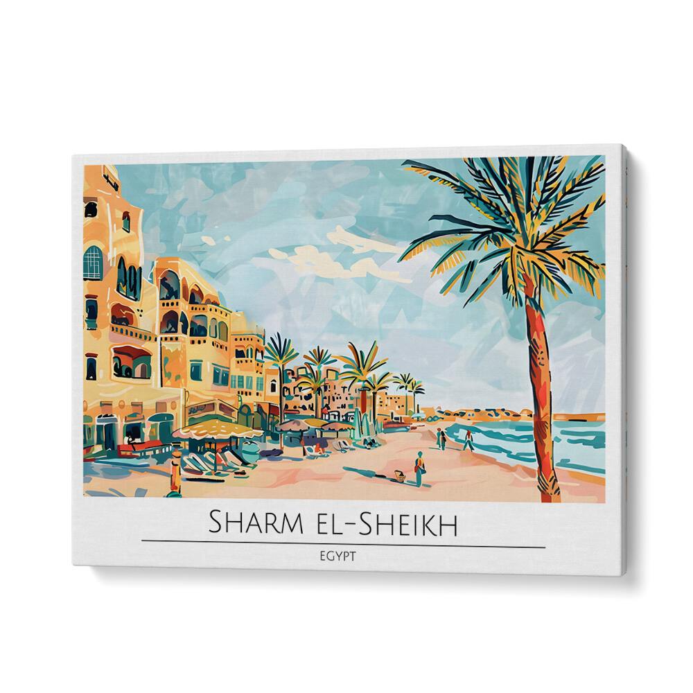 sharm el-sheikh-egypt travel posters in Gallery Wrap