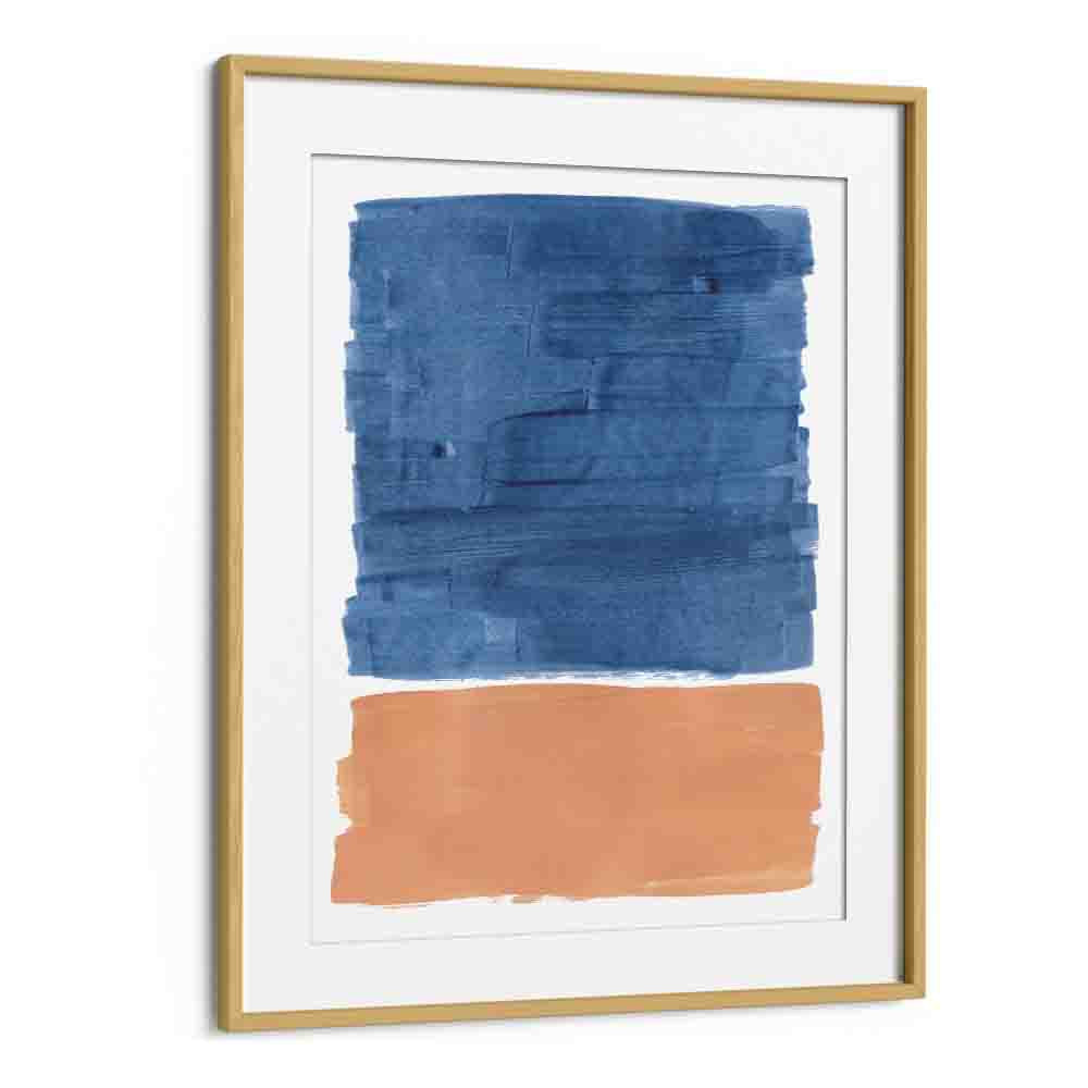 skin lake by ejaaz haniff abstract art prints in Oak Wood Frame With Mount