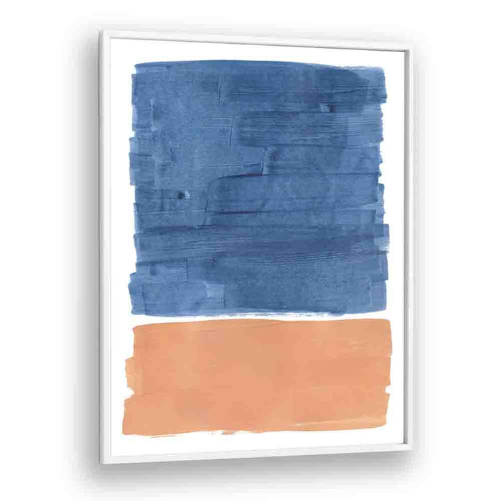 skin lake by ejaaz haniff abstract art prints in White Plain Frame