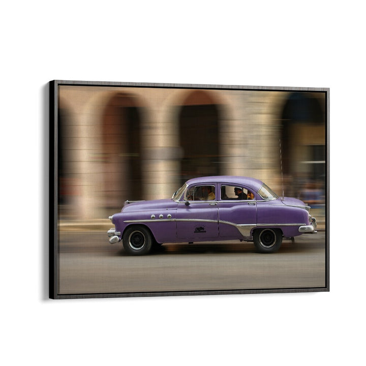 spaceride 9.0-I car poster in Black Floater Frame