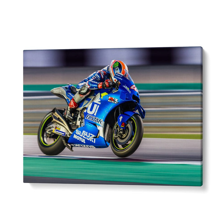 speed bike poster in Gallery Wrap