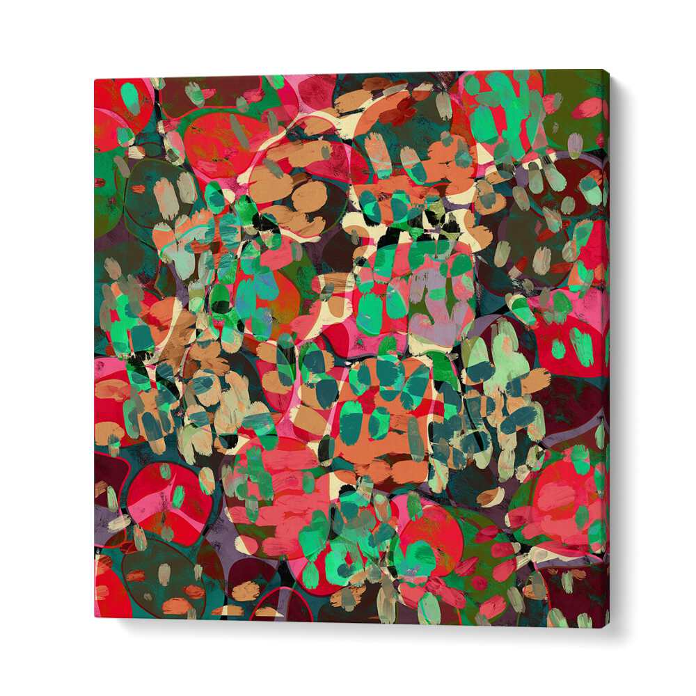 spring shade abstract art in Gallery Wrap