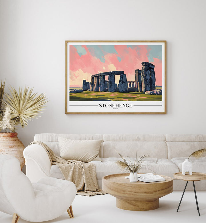 stonehenge-england travel posters Artwork I placed on a Wall 