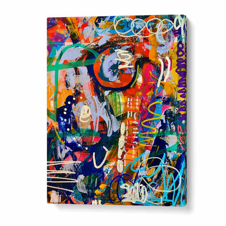 street beat abstract paintings in Gallery Wrap