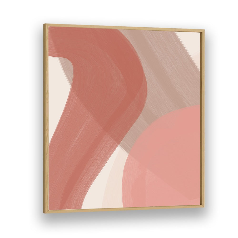 studio by yopie studio abstract art paintings in Oak Wood Plain Frame