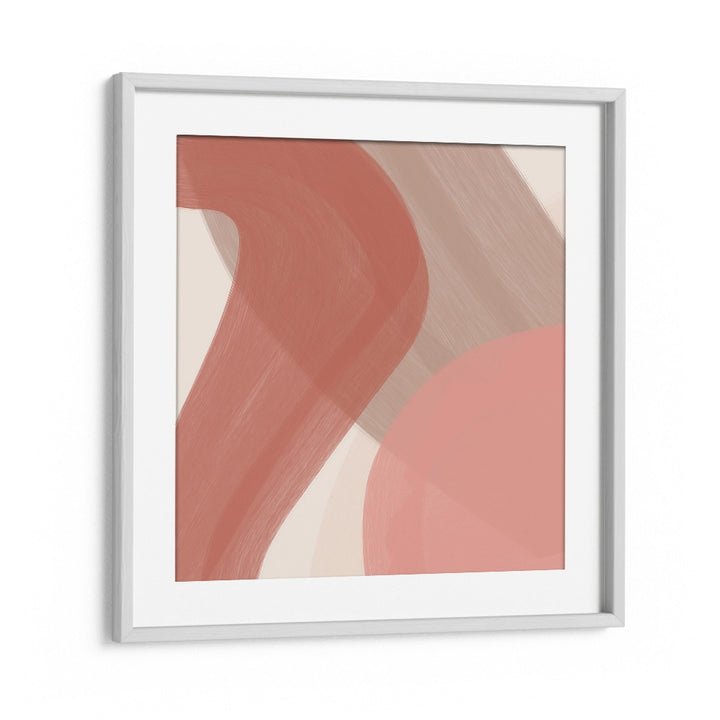 studio by yopie studio abstract art paintings in White Frame With Mount