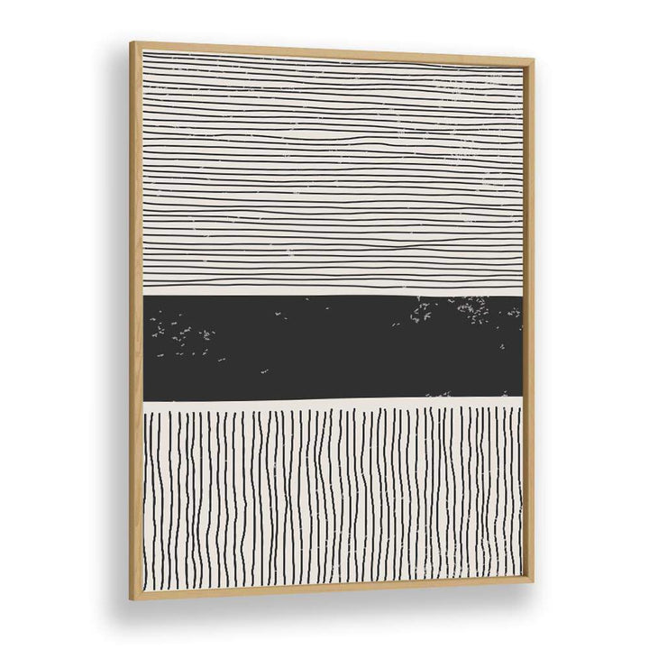 subtle line series v by jay stanley geometric art prints geometric paintings in Oak Wood Plain Frame