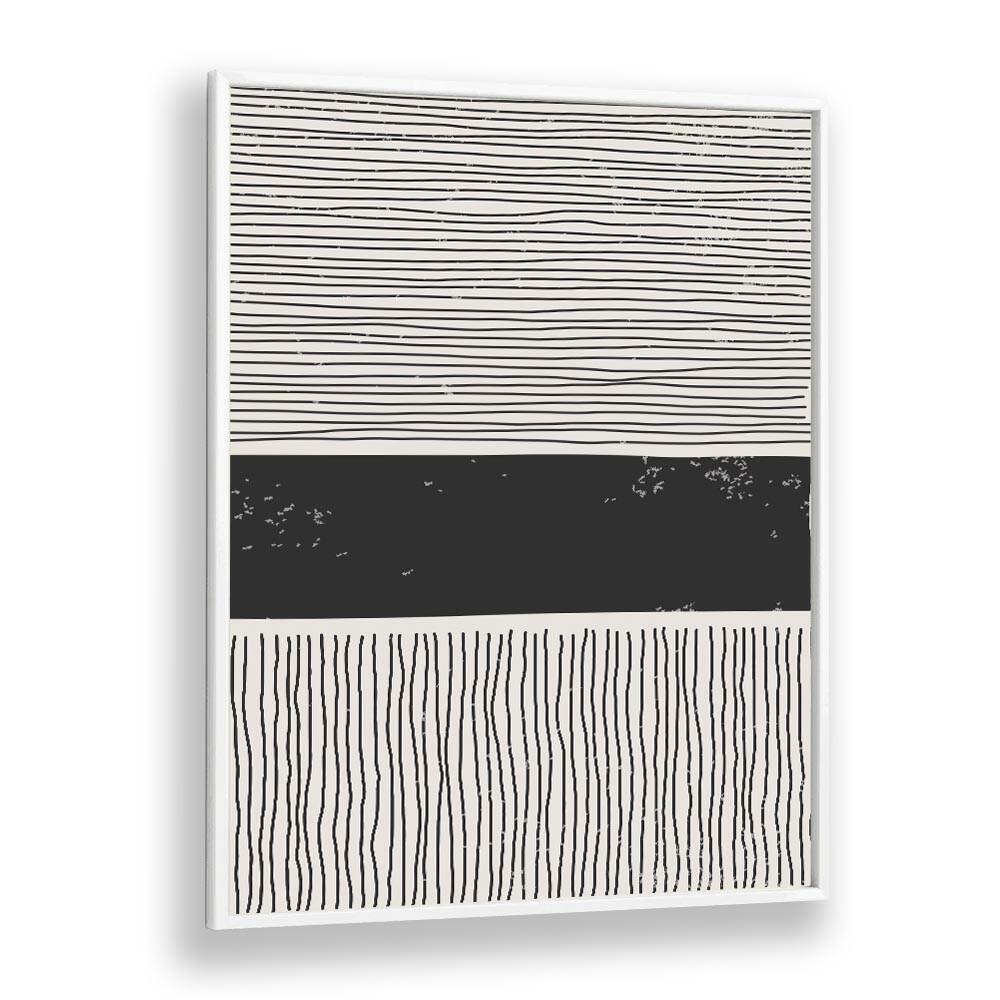 subtle line series v by jay stanley geometric art prints geometric paintings in White Plain Frame