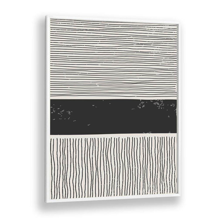 subtle line series v by jay stanley geometric art prints geometric paintings in White Plain Frame