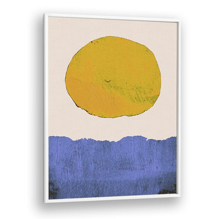 summer sun by alisa galitsyna landscape art print in White Plain Frame