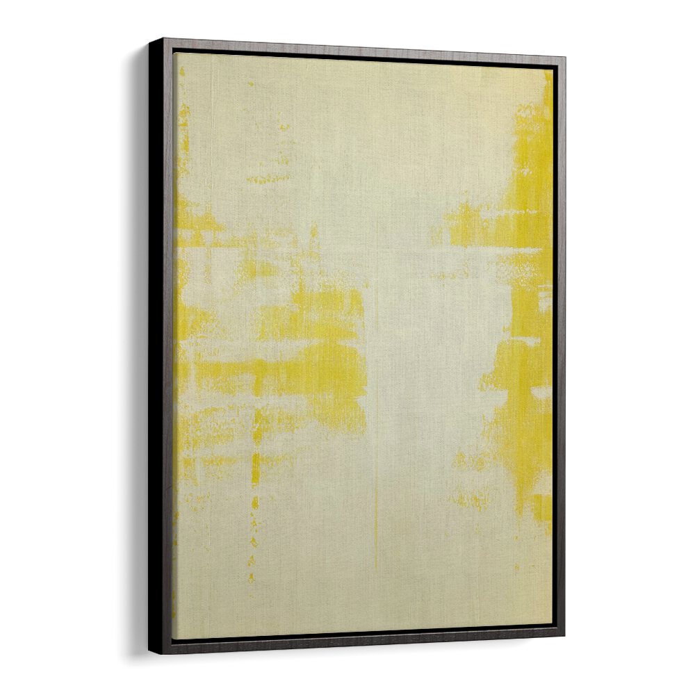 sunny side up abstract paintings in Black Floater Frame