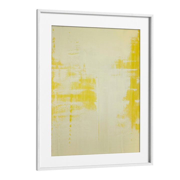 sunny side upabstract paintings in White Frame With Mount