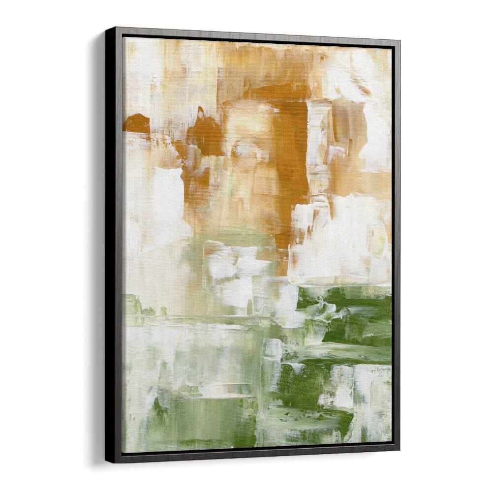 sunny valley by ejaaz haniff abstract art prints in Black Floater Frame