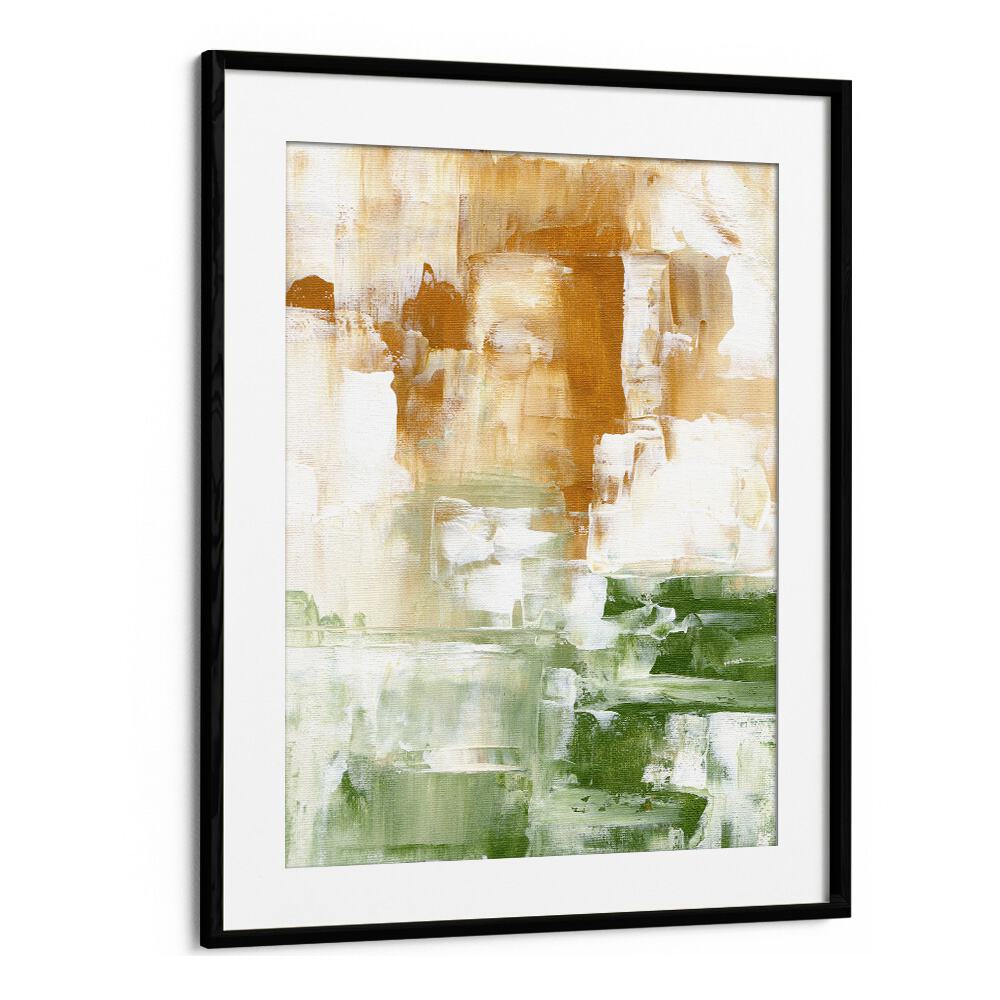 sunny valley by ejaaz haniff abstract art prints in Black Frame With Mount