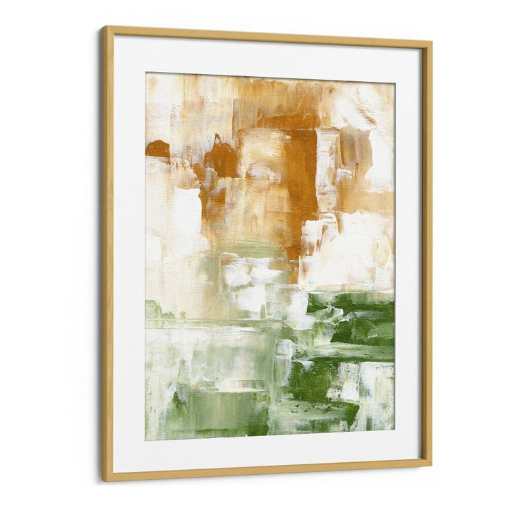 sunny valley by ejaaz haniff abstract art prints in Oak Wood Frame With Mount