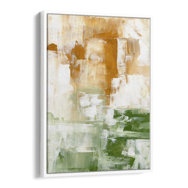 sunny valley by ejaaz haniff abstract art prints in White Floater Frame