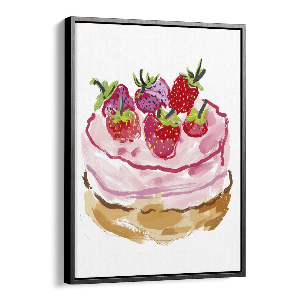 taste temptations electric wall art prints in Black Floater Frame