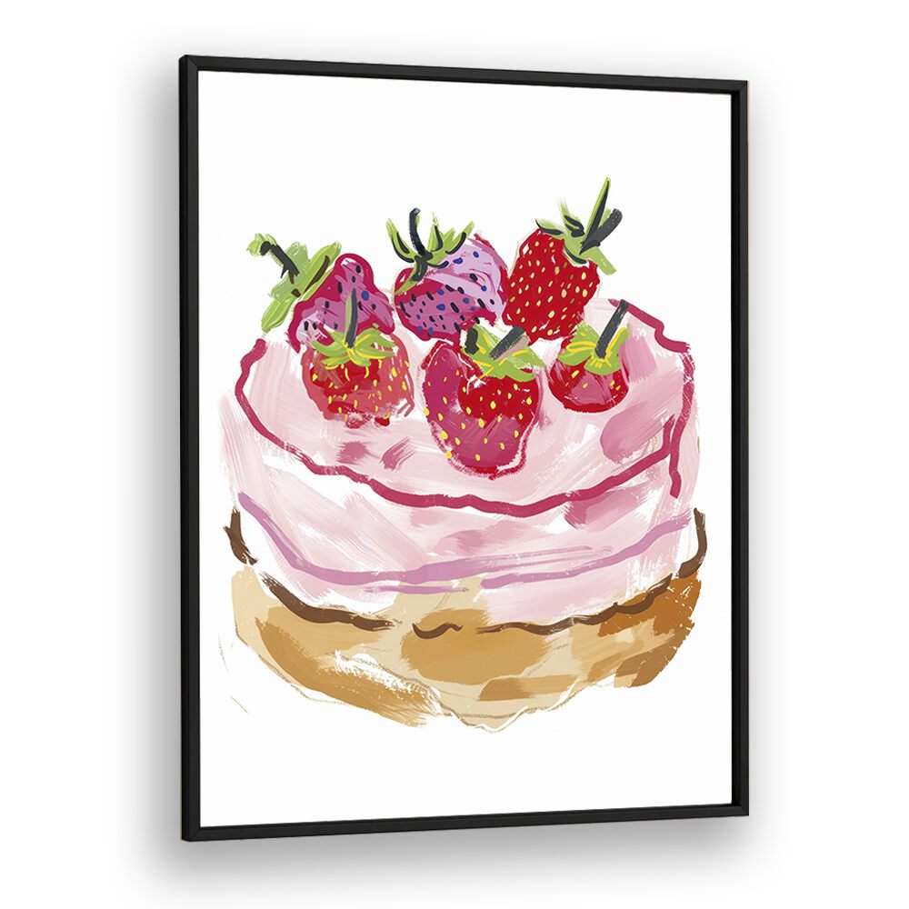 taste temptations electric wall art prints in Black Plain Frame