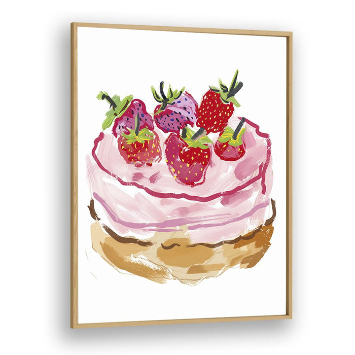 taste temptations electric wall art prints in Oak Wood Plain Frame