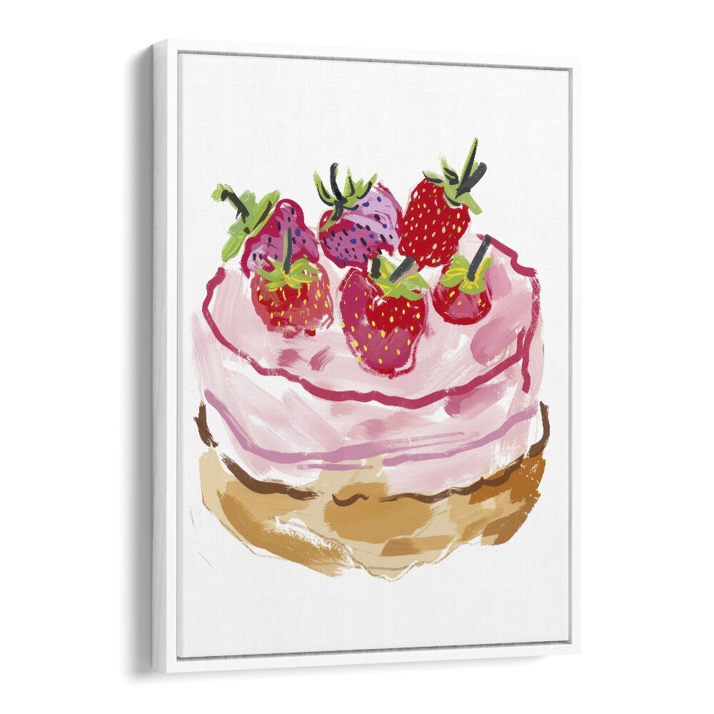 taste temptations electric wall art prints in White Floater Frame