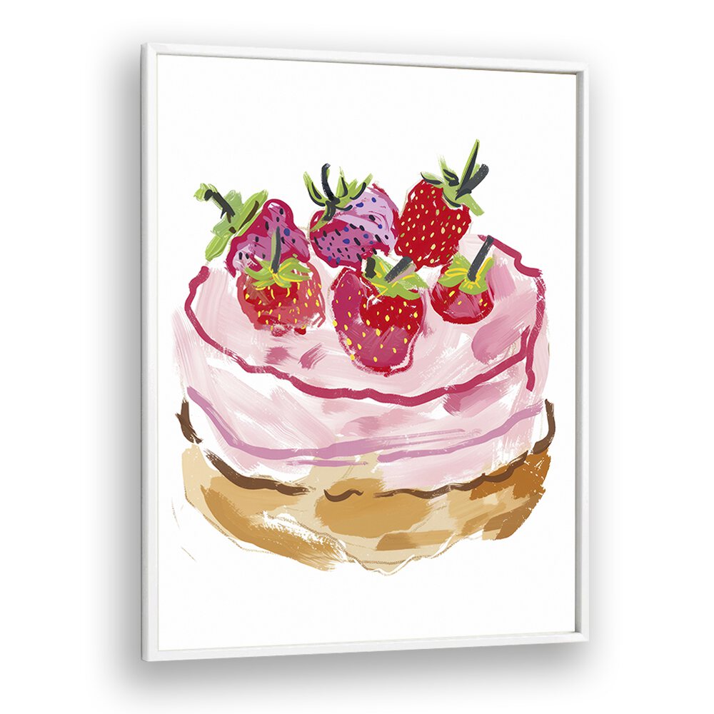 taste temptations electric wall art prints in White Plain Frame